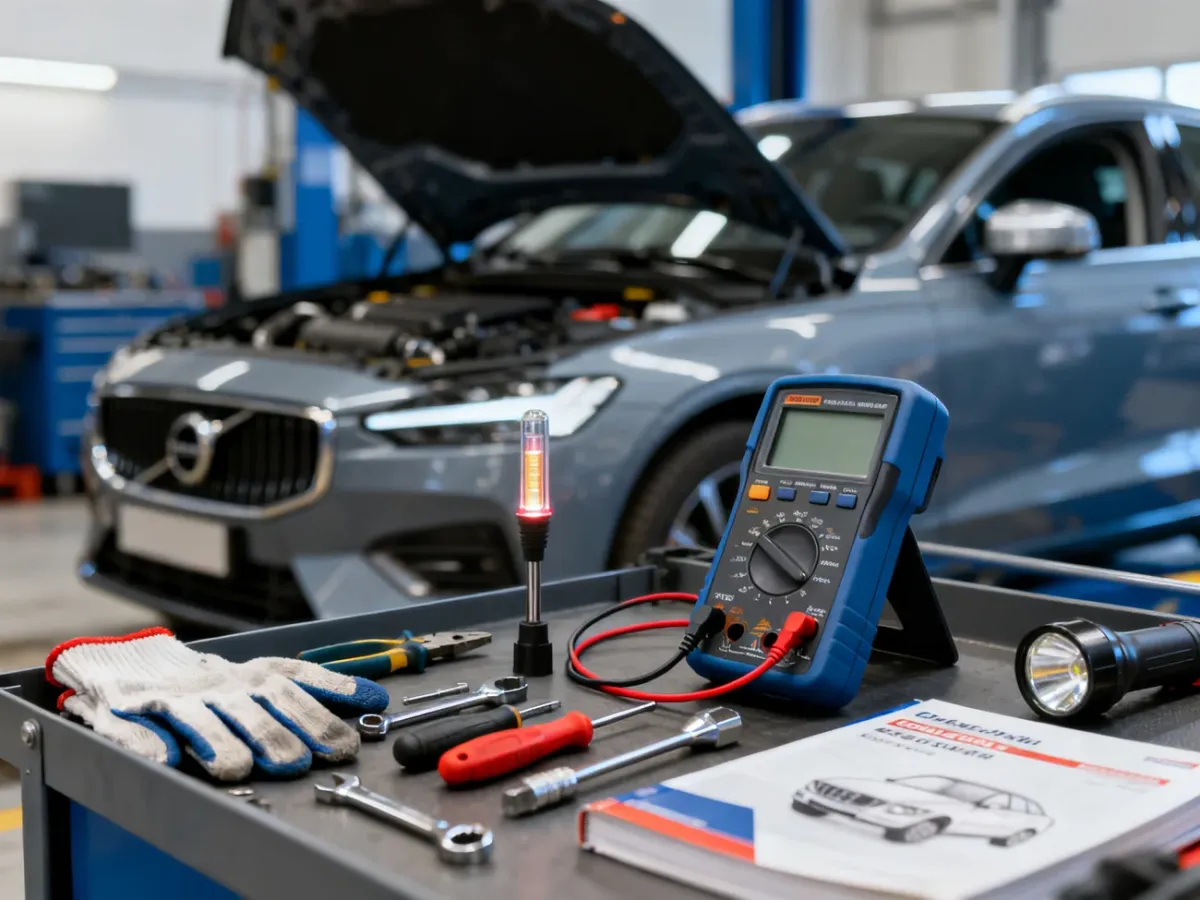 Narzędzia do podstawowej diagnostyki instalacji elektrycznej samochodu